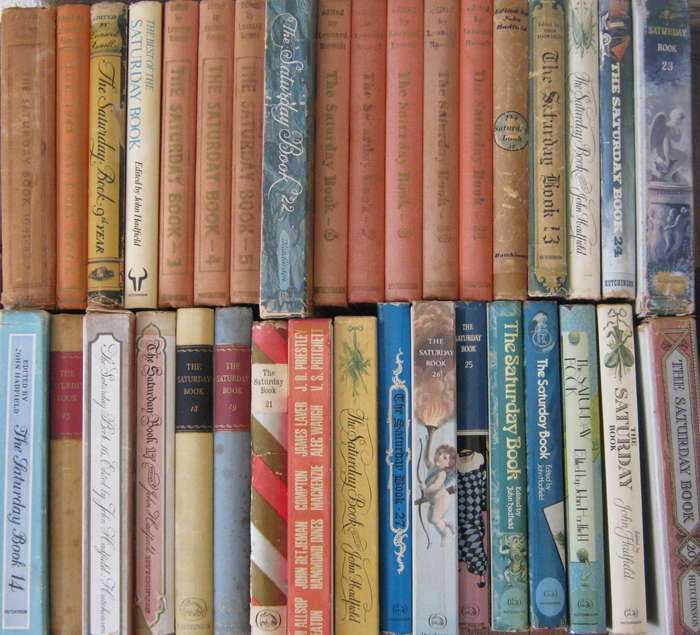 The Saturday Book - A New Miscellany. Complete set of 35 Volumes
