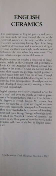 English Ceramics George Savage