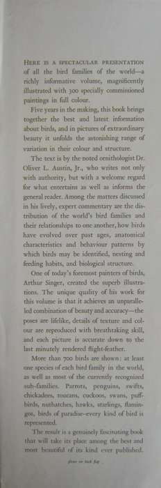 Birds of the World Oliver L. Austin. Illustrated by Arthur Singer.