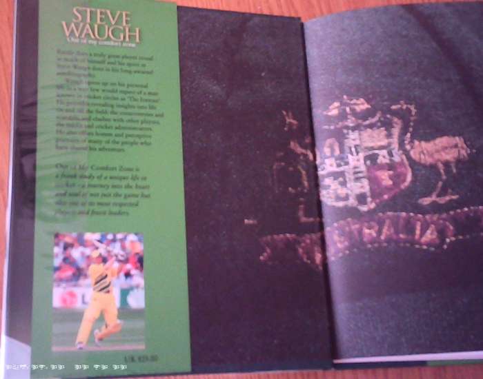 Steve Waugh Out of my comfort Zone