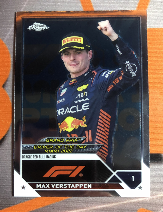 Max Verstappen RARE Formula One 2023 F1 trading card