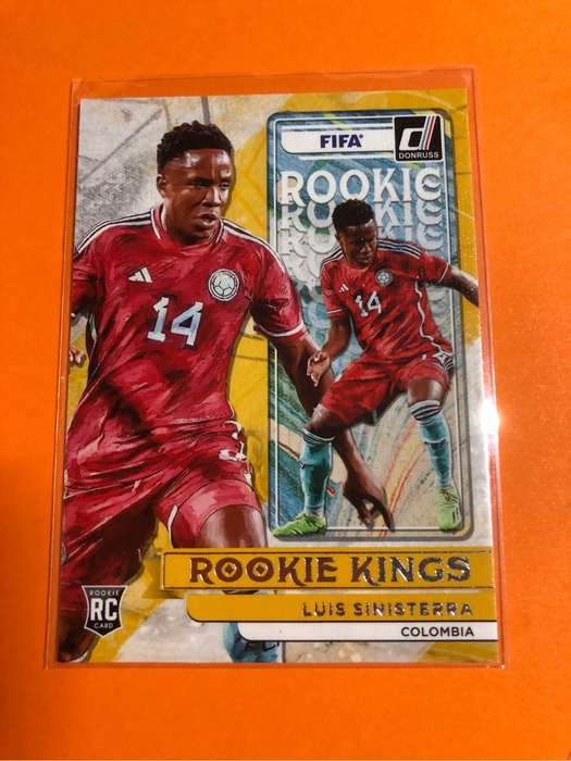 Luis Sinisterra ROOKIE Donruss 2022 Soccer trading card