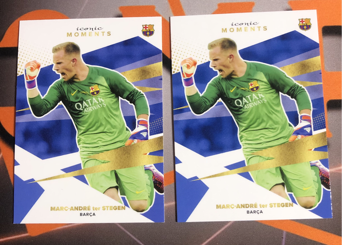 Marc-Andre ter Stegen RARE Iconic moments soccer trading card