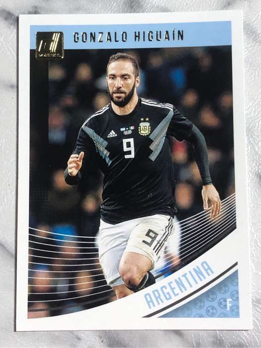 Gonzalo Higuain Super RARE 2019 Donruss Soccer trading card