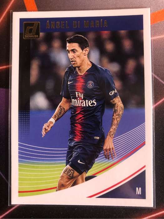 Angel Di Maria RARE 2018 Donruss Soccer trading card