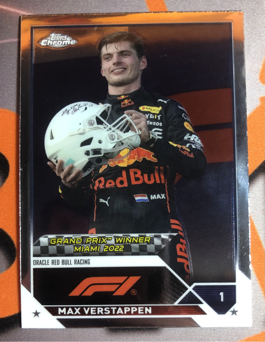 Max Verstappen RARE Formula One 2023 F1 trading card