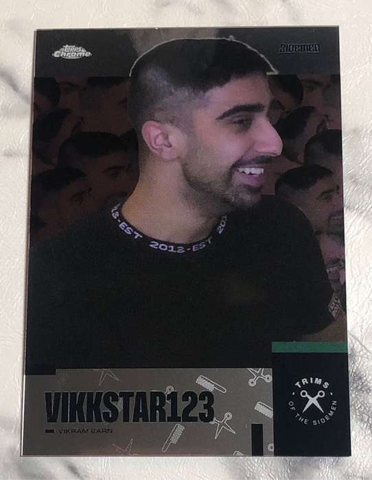 Vikkstar123 Topps Chrome Sidemen 2023 trading card