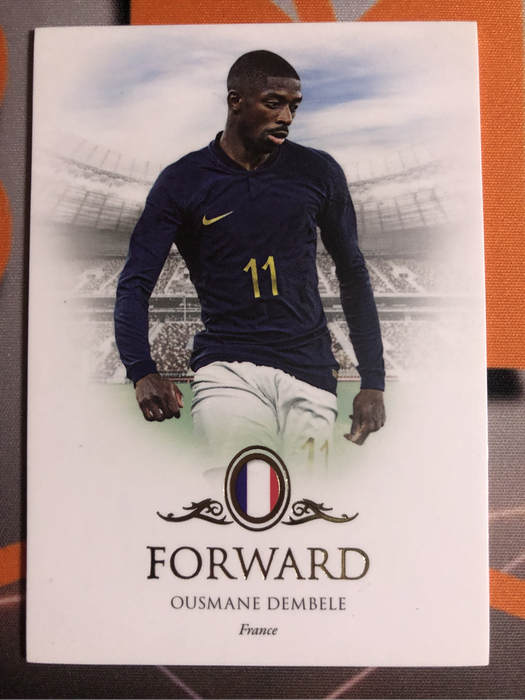 Ousmane Dembele FUTERA High end soccer trading card