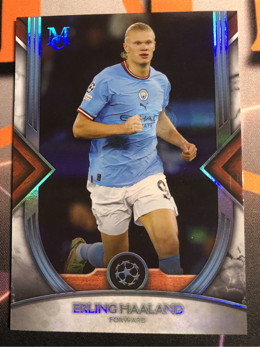 Erling Haaland Topps Museum SILVER 2023 Soccer trading card