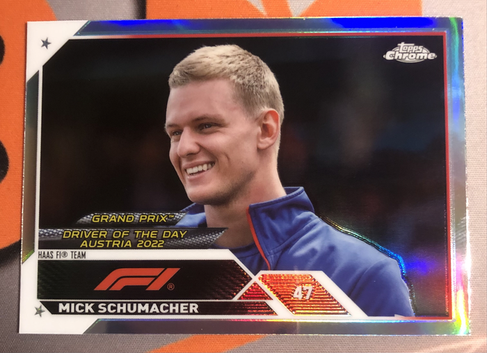 Mick Schumacher RARE Formula One F1 trading card