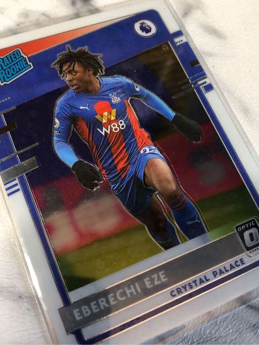 Eberechi Eze Rated ROOKIE Donruss Optic 2020 soccer trading card 