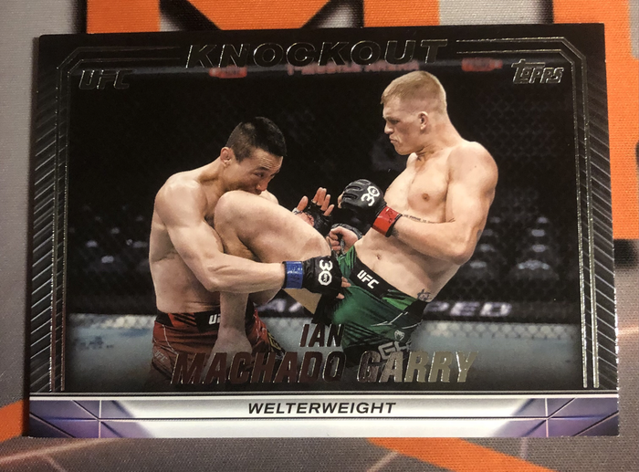 Ian Machado Garry HIGH END Topps KNOCKOUT 2024 UFC trading card 