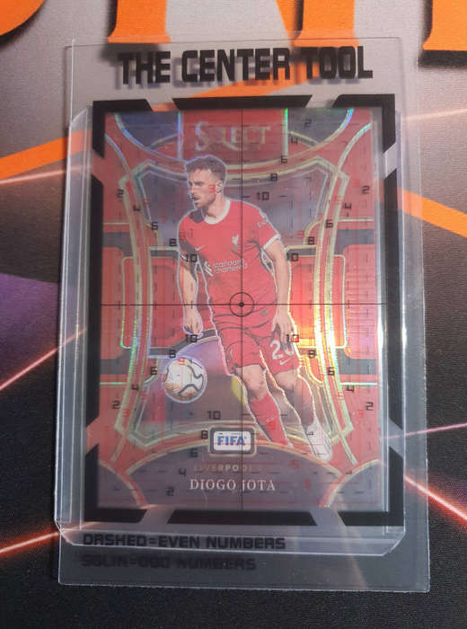 Trading card CENTERING tool (To EVALUATE cards BEFORE grading submission)