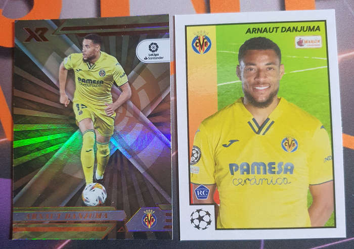 Danjuma BUNDLE of 2 Rare soccer trading cards