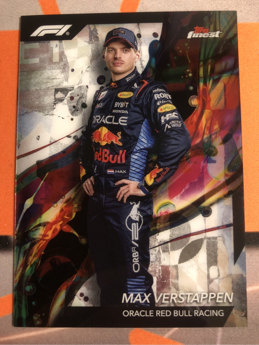 Max Verstappen RARE Topps Finest Formula One 2024 F1 trading card