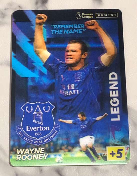 Wayne Rooney HOLOGRAM Remember the name LEGEND XL Adrenaline 2021