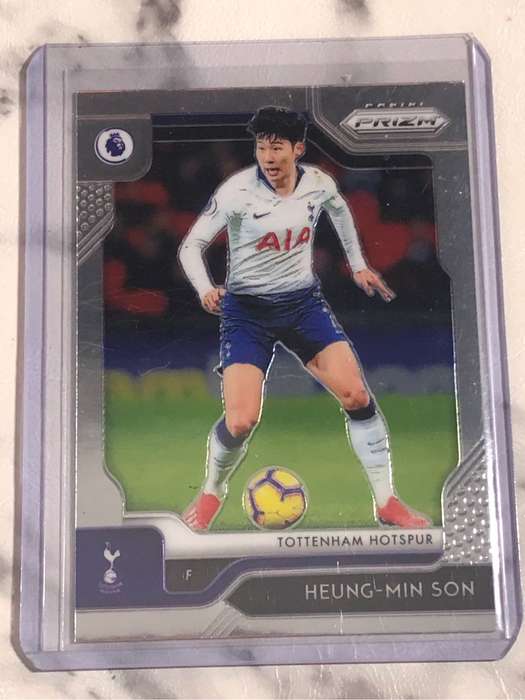 Heung Min Son 2019 Prizm soccer trading card