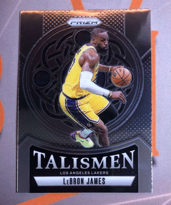 Lebron James PRIZM 2024 Talismen NBA trading card
