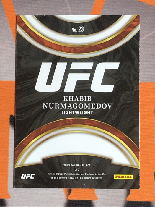 Khabib Nurmagomedov SELECT 2023 UFC trading card