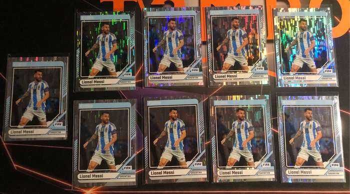 Lionel Messi Rare CUBIC Parralel Donruss NEW Premium 2024-2025 Soccer trading card