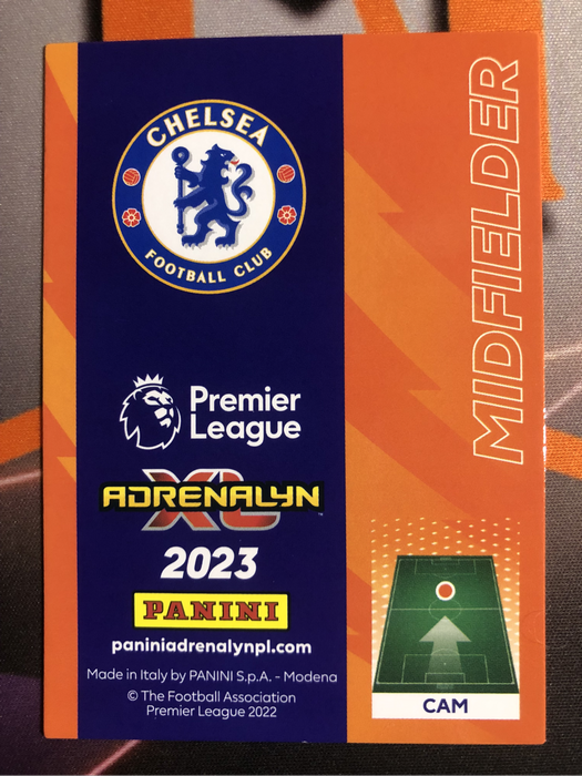 Mason mount XL Adrenalyne LIMITED EDITION 2022 Soccer trading cards