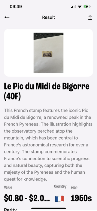 French Stamp