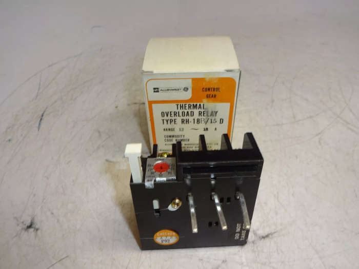 Thermal Overload Relay RH-18B/15D Allenwest