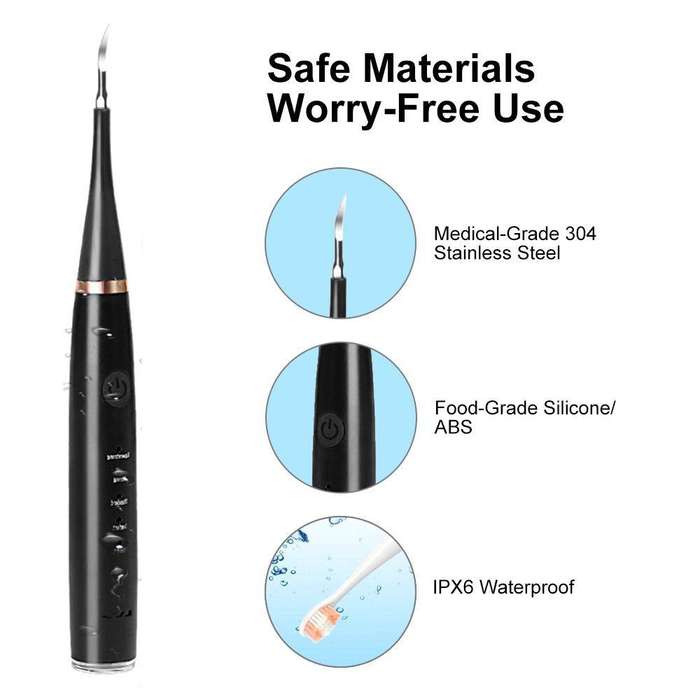 Ultrasonic Electric Toothbrush & Tartar Remover Kit  Extreme Edition (2-in-1) Crazy Wednesday Deal!