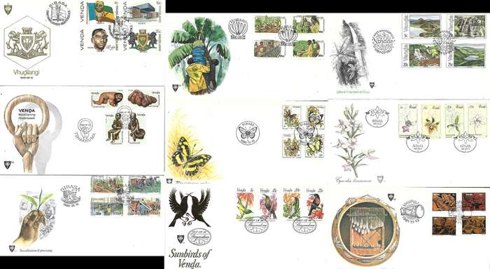 Venda 57 x First Day Covers, Independence > 1992, mainly fresh & clean, commemoratives
