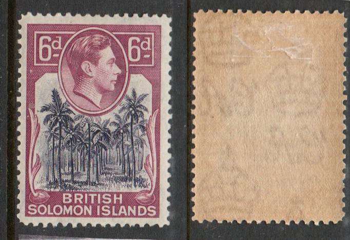 British Solomon Islands GVIR, 1935, 6d, MH*