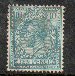Great Britain, GVR, 1913, 10d, used