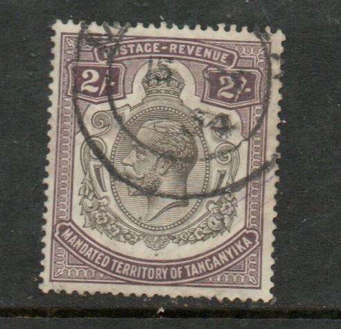 Tanganyika GVR, 1927, 2/- purple, used
