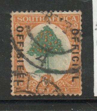 South Africa, 1929, 6d OFFICIAL OFFISEEL, single stamp used