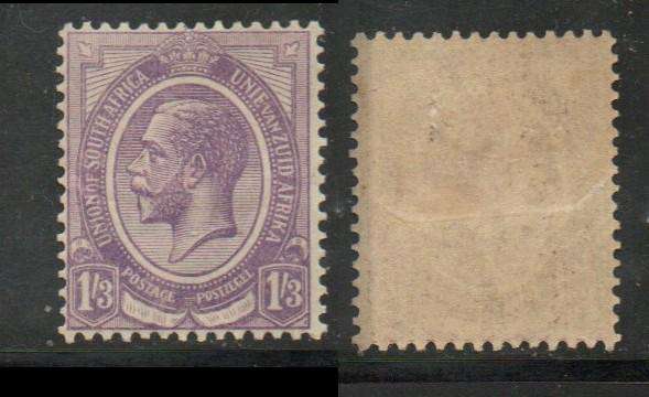 South Africa, 1920, 1s3d, MH*
