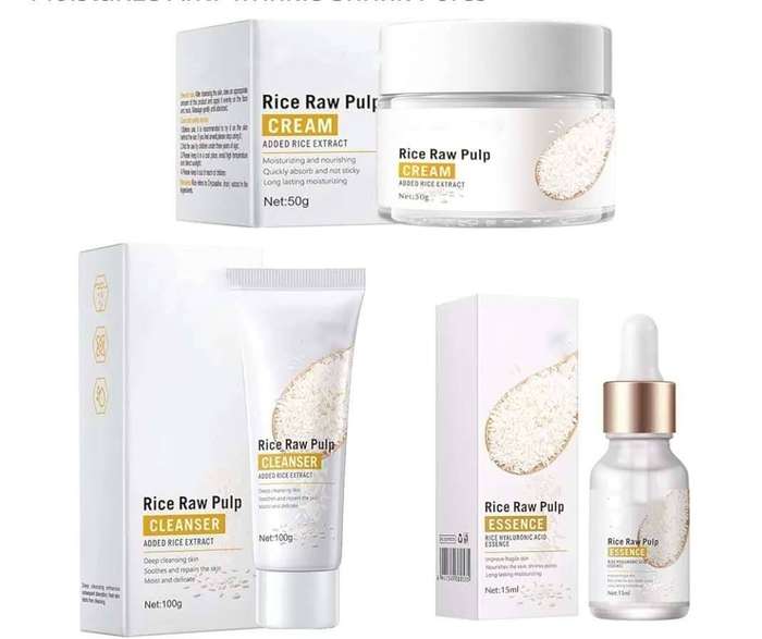 RICE PULP FACE SET