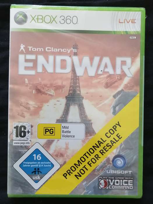 XBOX 360 | Tom Clancy`s Endwar (STILL SEALED)