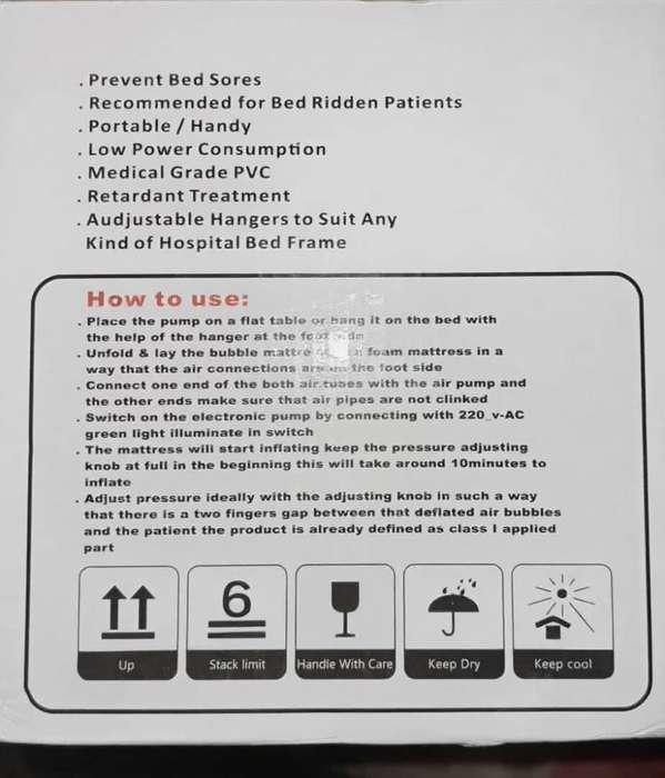 Inflatable Medical Air Mattress-Anti-Decubitus