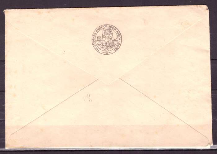 UNION of South AFRICA.  TAX. Cover. NICE.