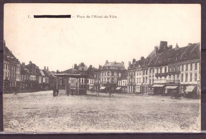 Post Cart from IWW {France} . ARMY POST OFFICE and CENSOR