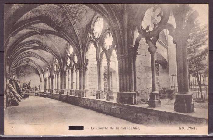 Post Cart from IWW {France} . ARMY POST OFFICE and CENSOR