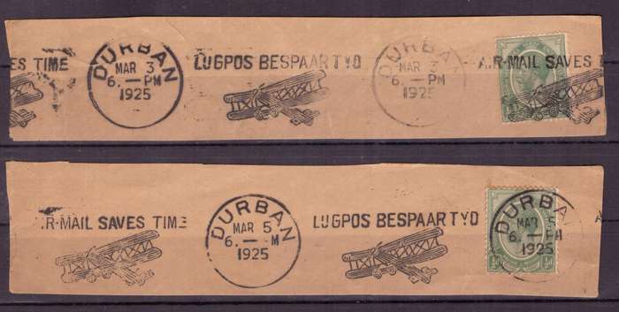 UNION of South AFRICA. Air Mail.