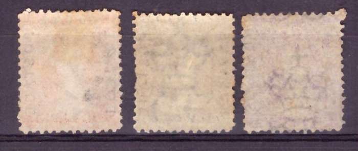 Natal , South AFRICA. SACC # 65-66-67. Used. Look Scan Mixed condition.