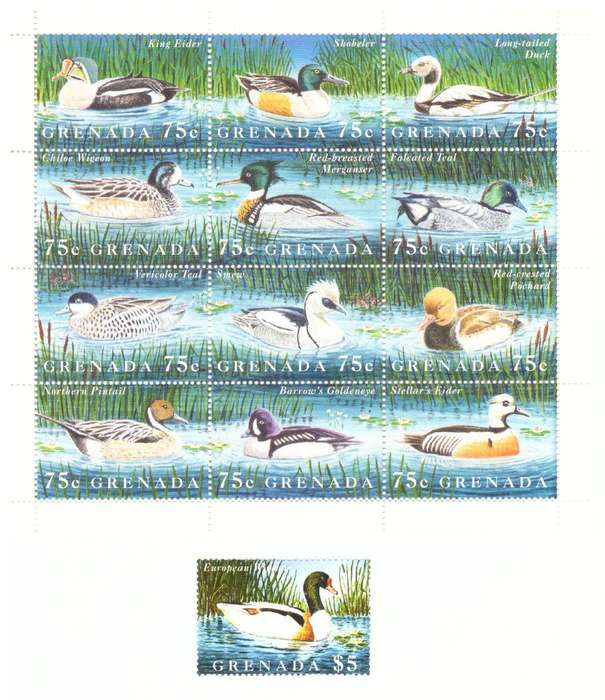 Grenada 1995 Scott#2420.2419 set  MNH