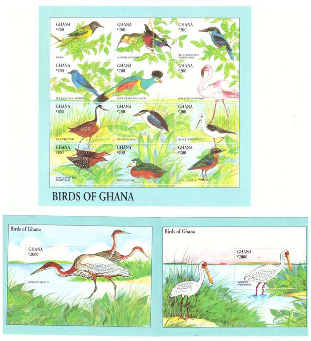 Ghana 1994 Scott#1689-1716. set  MNH