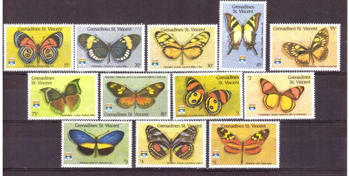 Grenadines St.Vincent  Full set  MNH 1992