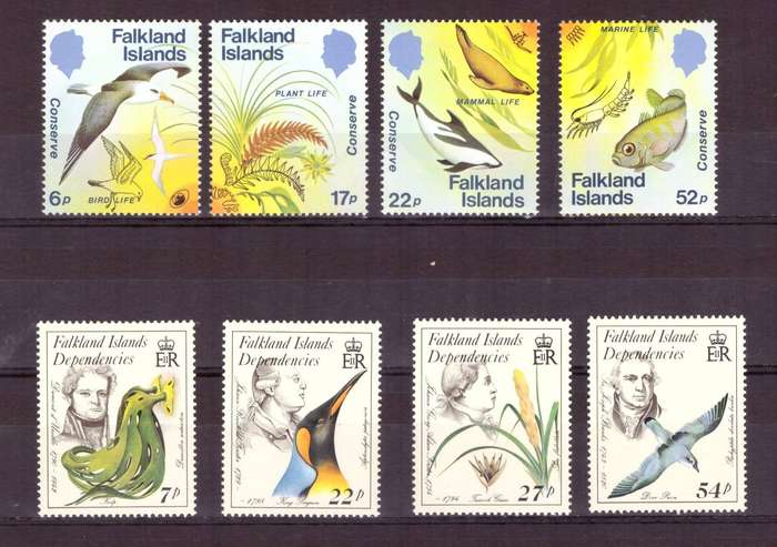 Falkland Islands. 2 set  MNH