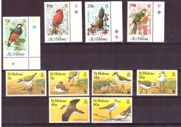 St. Helena . 2 set  MNH