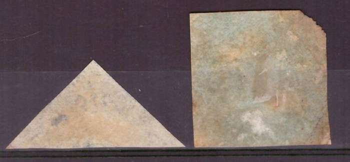 Cape of Good Hope Triangular issue 1853-1864.
