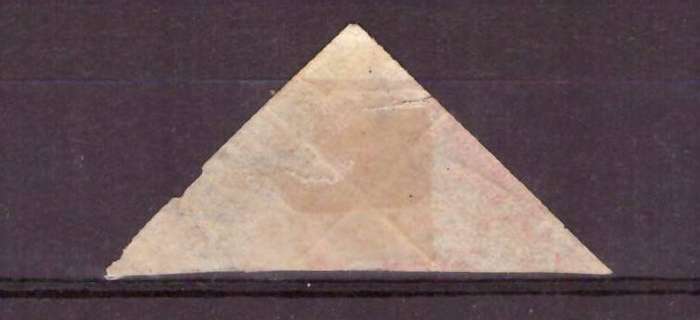 Cape of Good Hope Triangular issue 1853-1864.