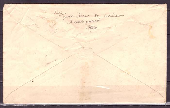 Great Britain. George VI 1937  London Stamp Exhibition. Very nice cover.